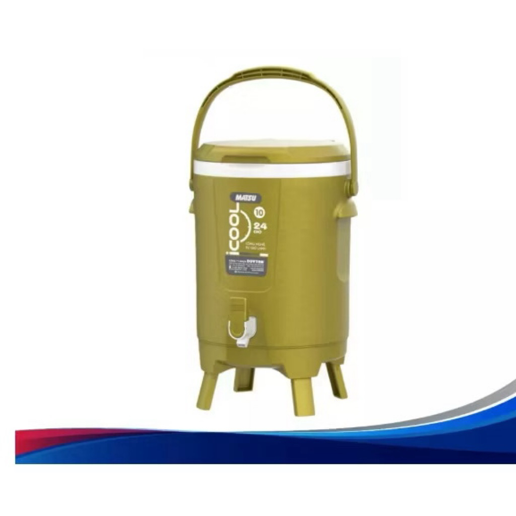 ICOOL ICE BOTTLE 10L 8L ROUND WITH DUY TAN FAUCET ของแท้