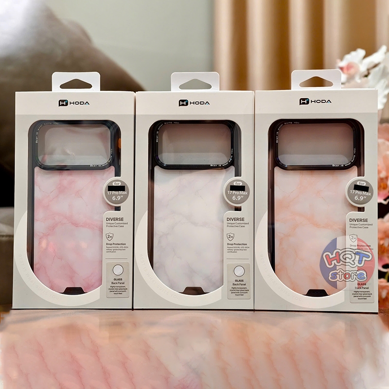 ของแท้ HODA Marble Case Magnet IP 17 Pro Max / 17 Pro