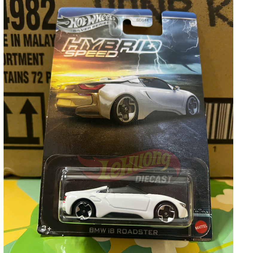 LeHuong Diecast - Hot Wheels Hybrid Speed BMW i8 Roadster