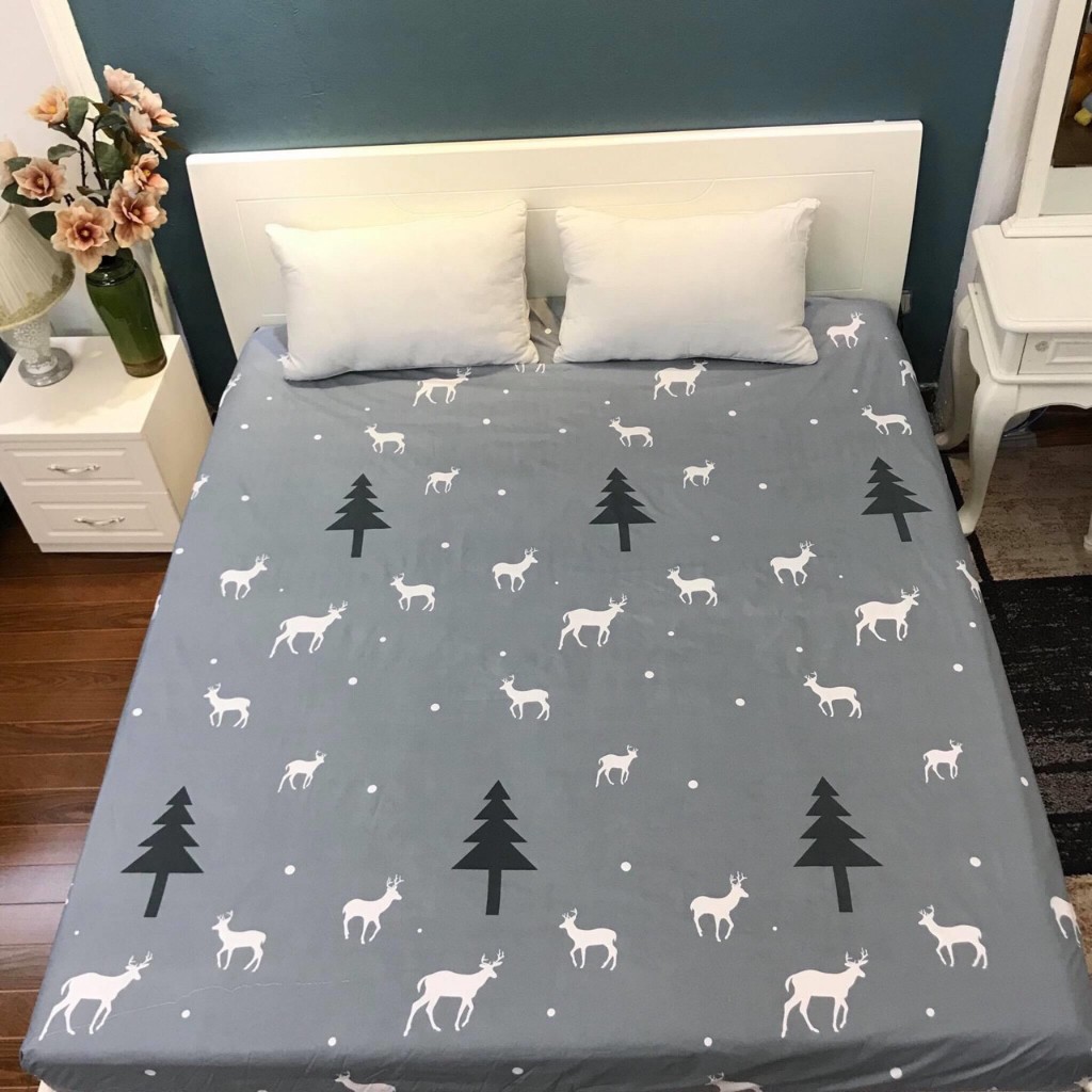 แผ่นกันน้ําโพลีคอตตอน กันน้ําแน่นอน ปลอดภัยสําหรับที่นอน 1m6x2m, 1m8x2m, 2mx2m2