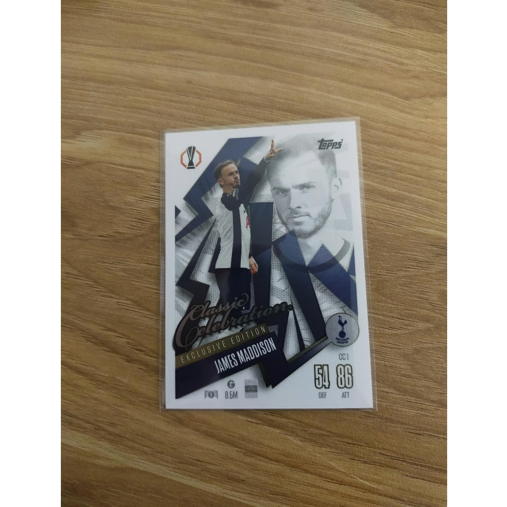Topps Match Attax 24/25 Classic Celebration James Maddison Football Card - Tottenham Hotspur - Spurs