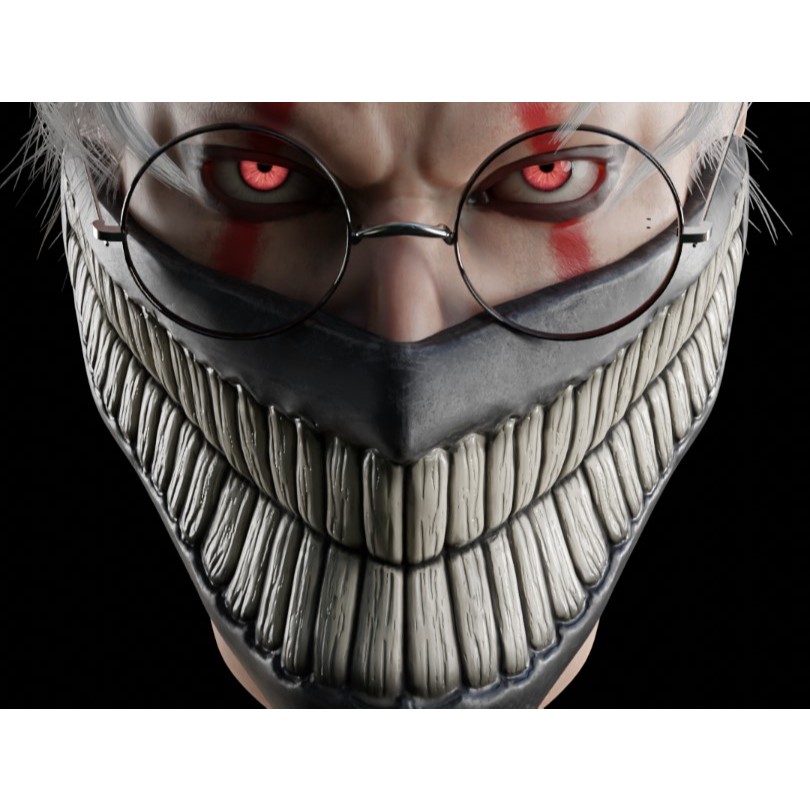 Dandadan Okarun Mask คอสเพลย์ Mask ของตกแต่งแบบแขวน