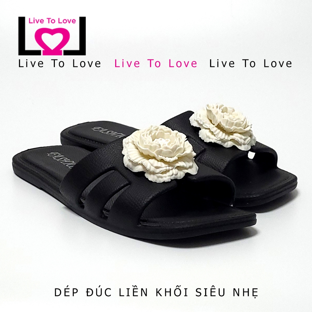 DUWA รองเท้าแตะผู้หญิง Cross-Strap Seamless Ultra-Light - สินค้าของแท้ - SN520