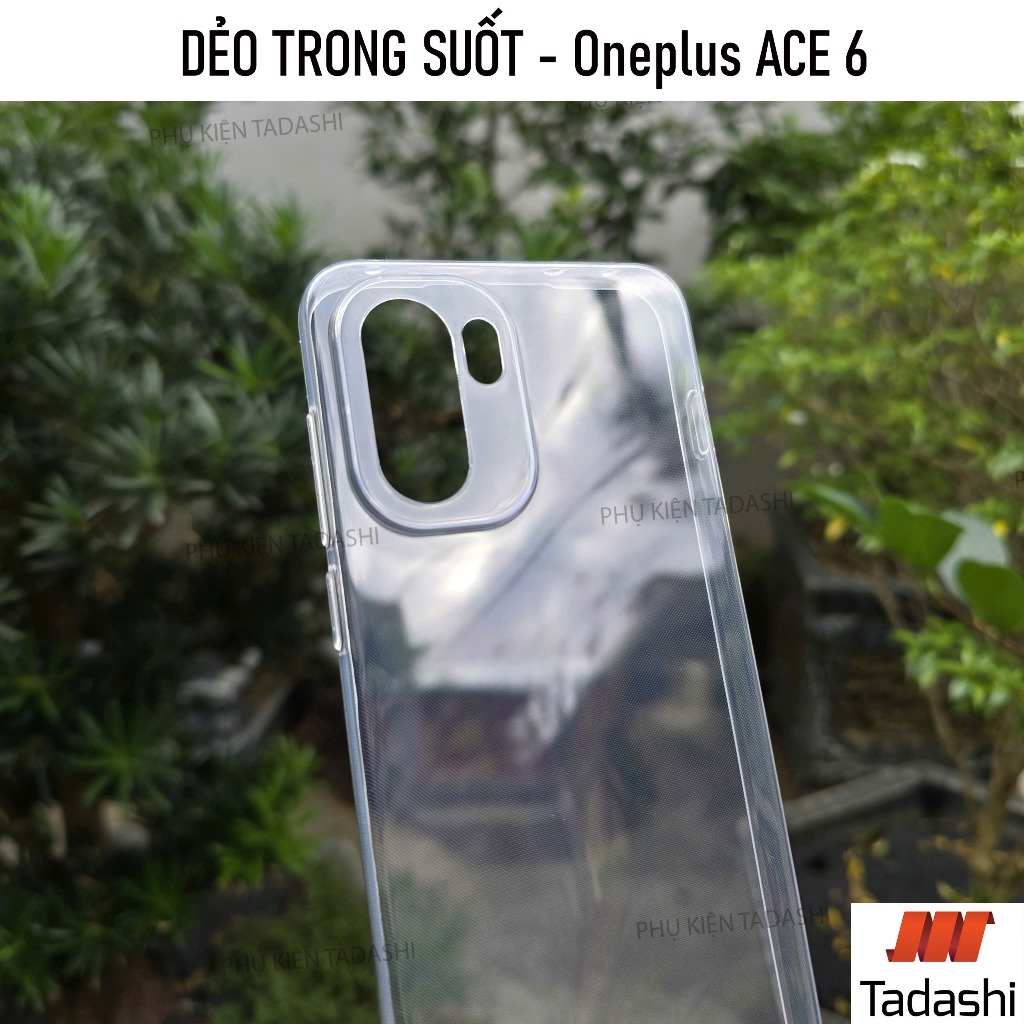เคสยืดหยุ่นโปร่งใสสําหรับ OnePlus ACE 6/ Oneplus ACE 5/ ACE 5 Pro, Oneplus 15 พอดีกับโทรศัพท์อย่างแน
