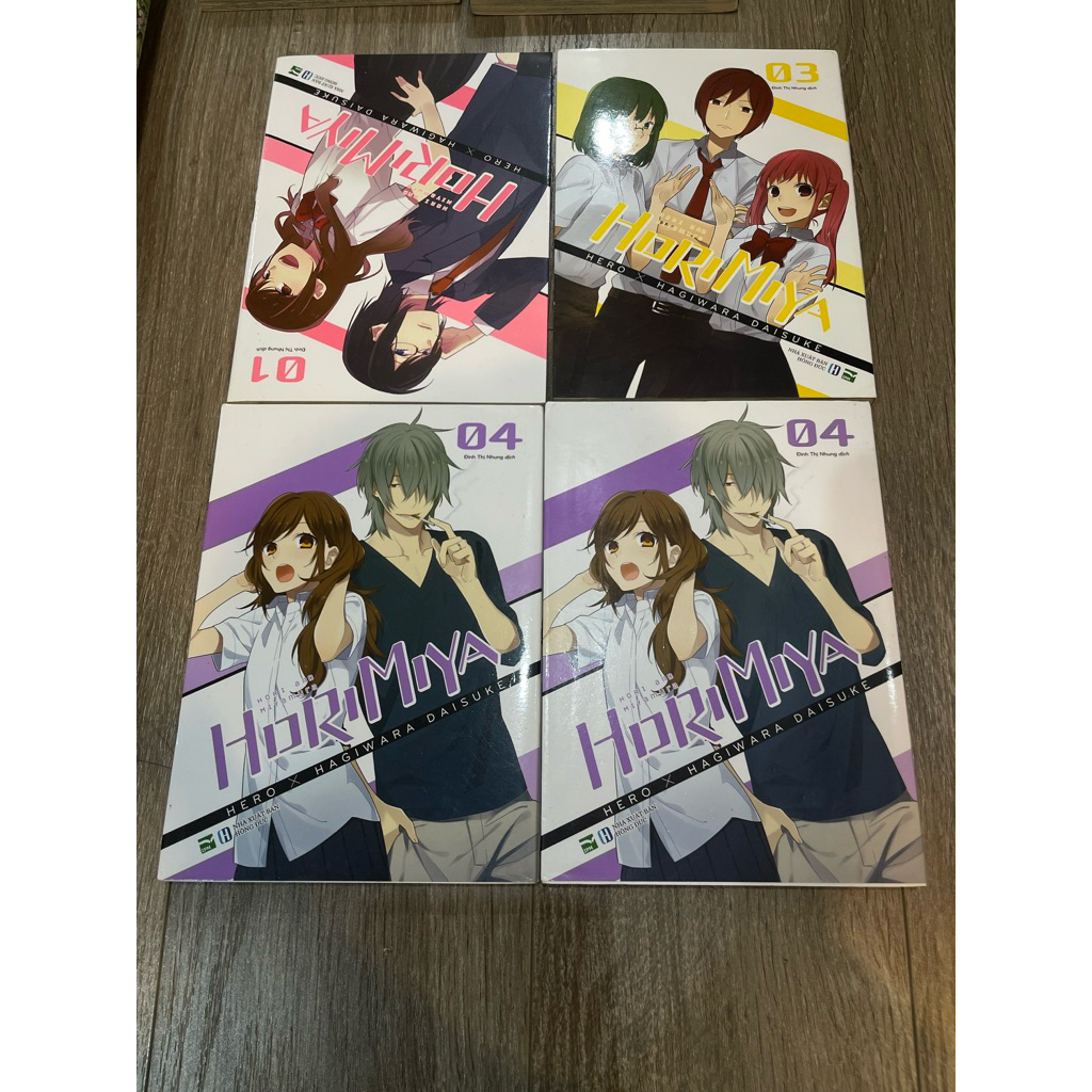 สมุดบันทึก Horimiya 1,3,6