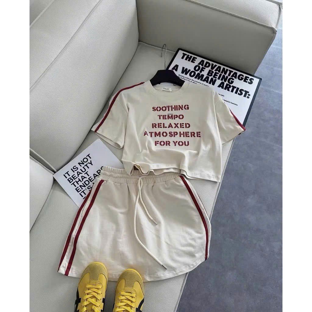 Crt dress Set คอตตอนไซส์ใหญ่ 60-120kg