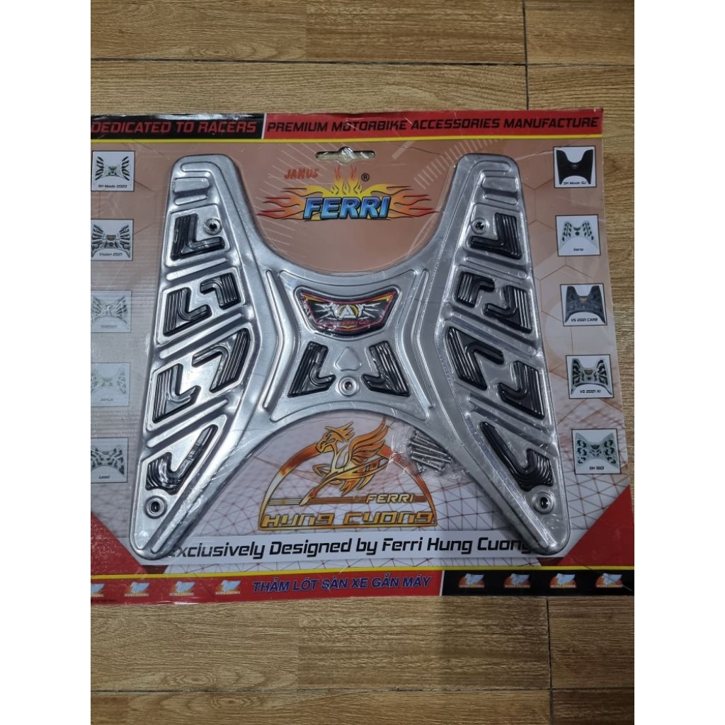 พักเท้าสแตนเลส JANUS