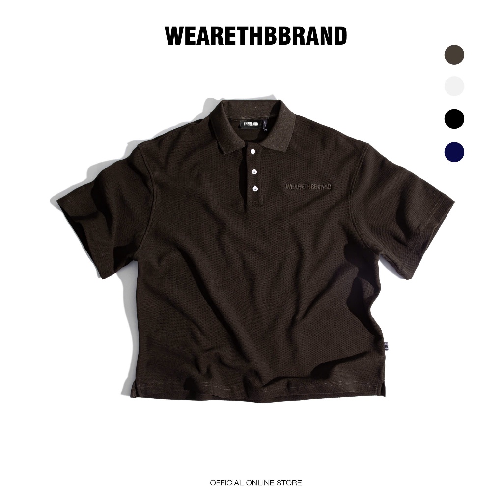 เสื้อยืดโปโล THBB POLO BASIC - ทรงกล่อง / THBBRAND
