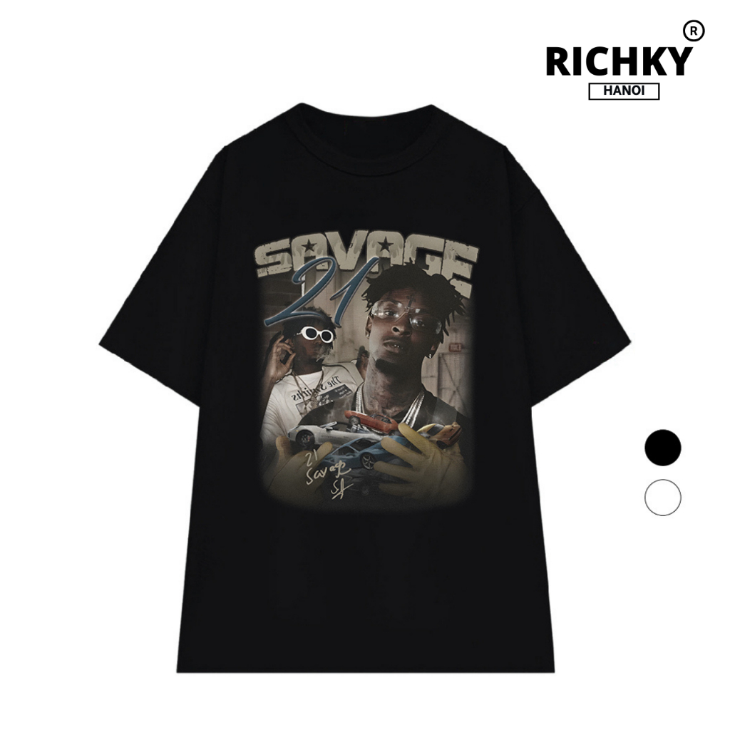 Richky Hanoi Premium Tee Savage 21 Graphic