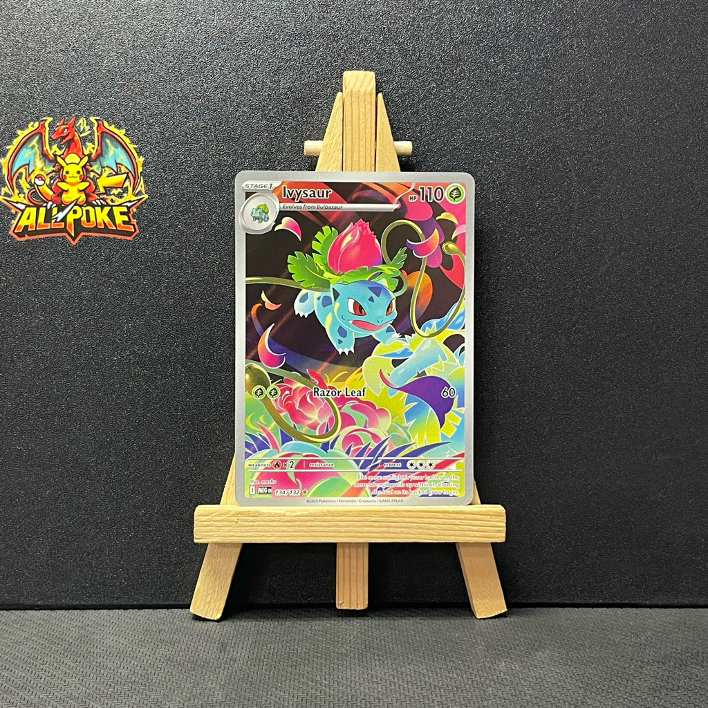 [ AllPoke ] การ์ดโปเกมอน TCG,Ivysaur - 134/132 -M-NM