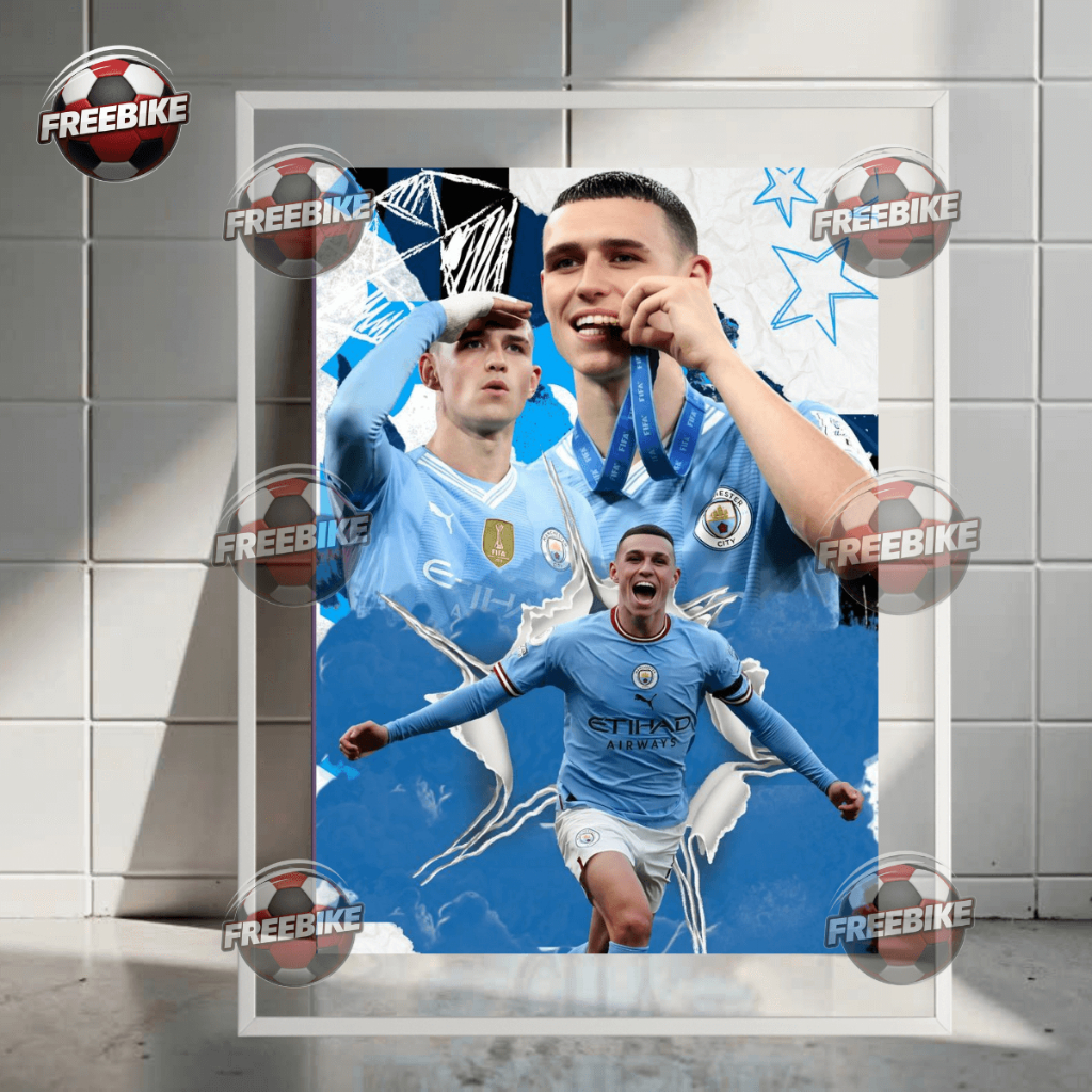 โปสเตอร์ FODEN พร้อมกรอบแก้วคริสตัลคุณภาพสูง