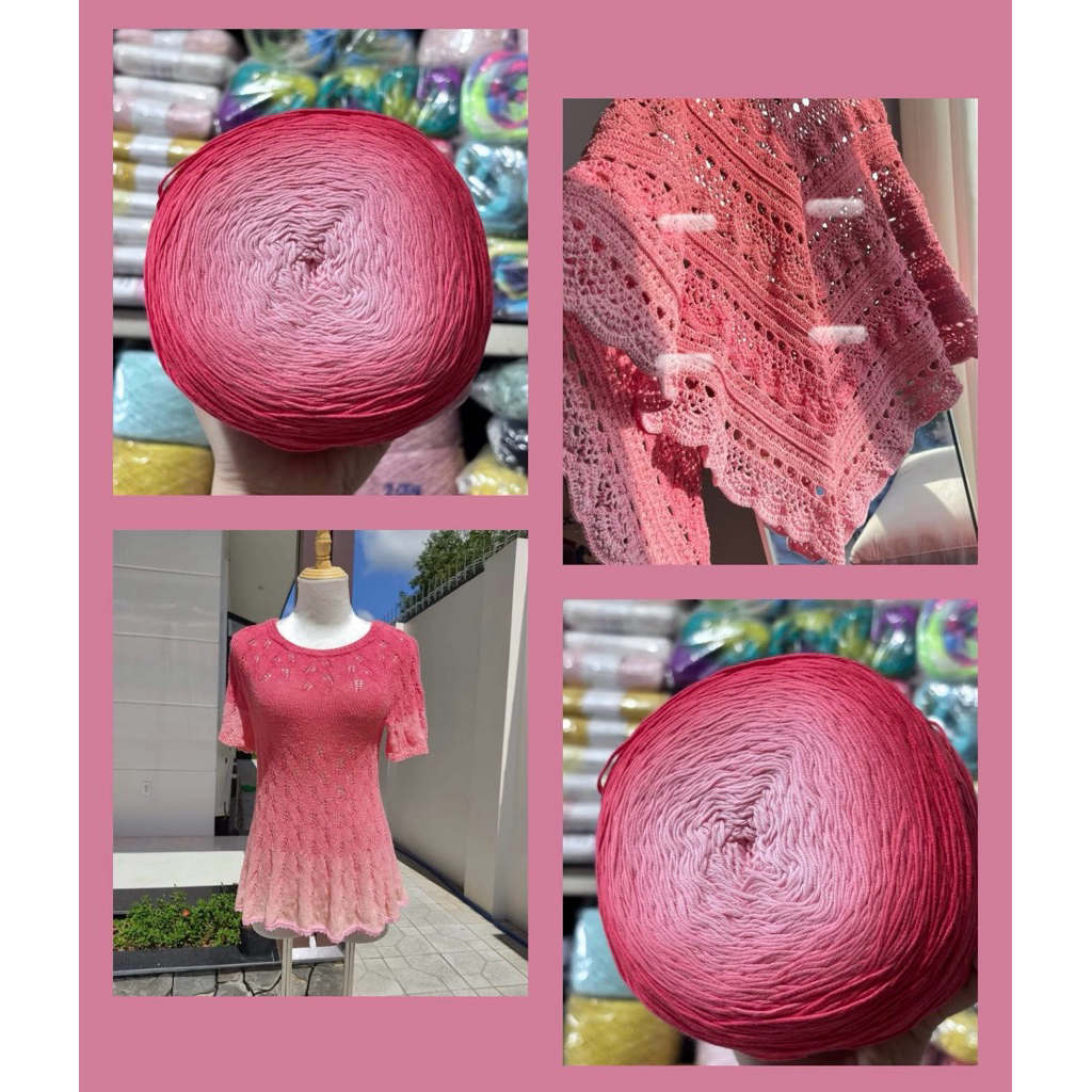 [นําเข้าของแท้] Ombre Gradient Bella Ombre Batik นําเข้า Alize Yarns