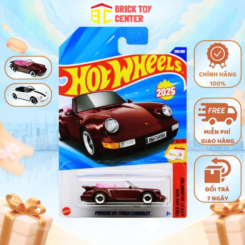 Hot Wheels Porsche 911 Turbo Cabriolet