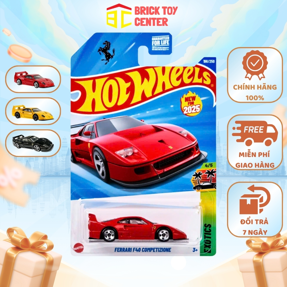 Hot Wheels Ferrari F40 Competizione Super Car