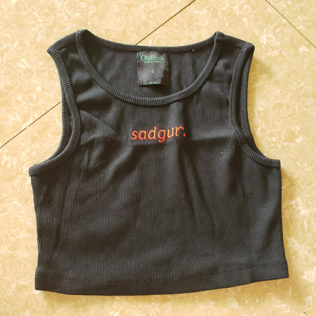 Vnxk เสื้อครอป 3 หลุม surplus ของแท้ แบรนด์ onfleek