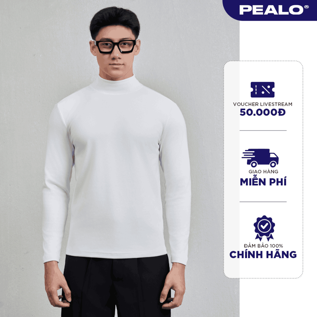 PEALO เสื้อระบายความร้อนคอเต่าสําหรับผู้ชายและผู้หญิง SPT4