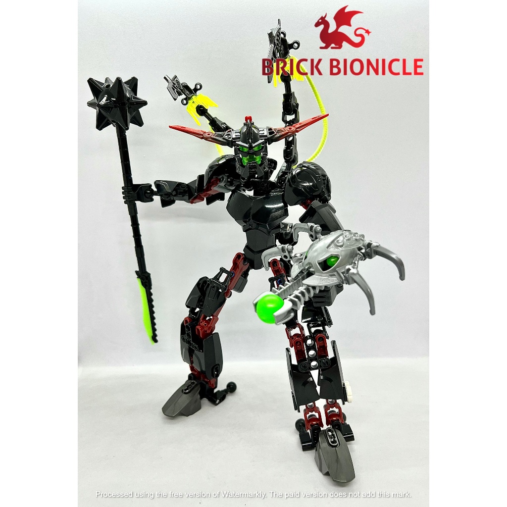 HERO FACTORY AUD - HERO FACTORY ASSEMBLY TOY - 6203 BLACK PHANTOM