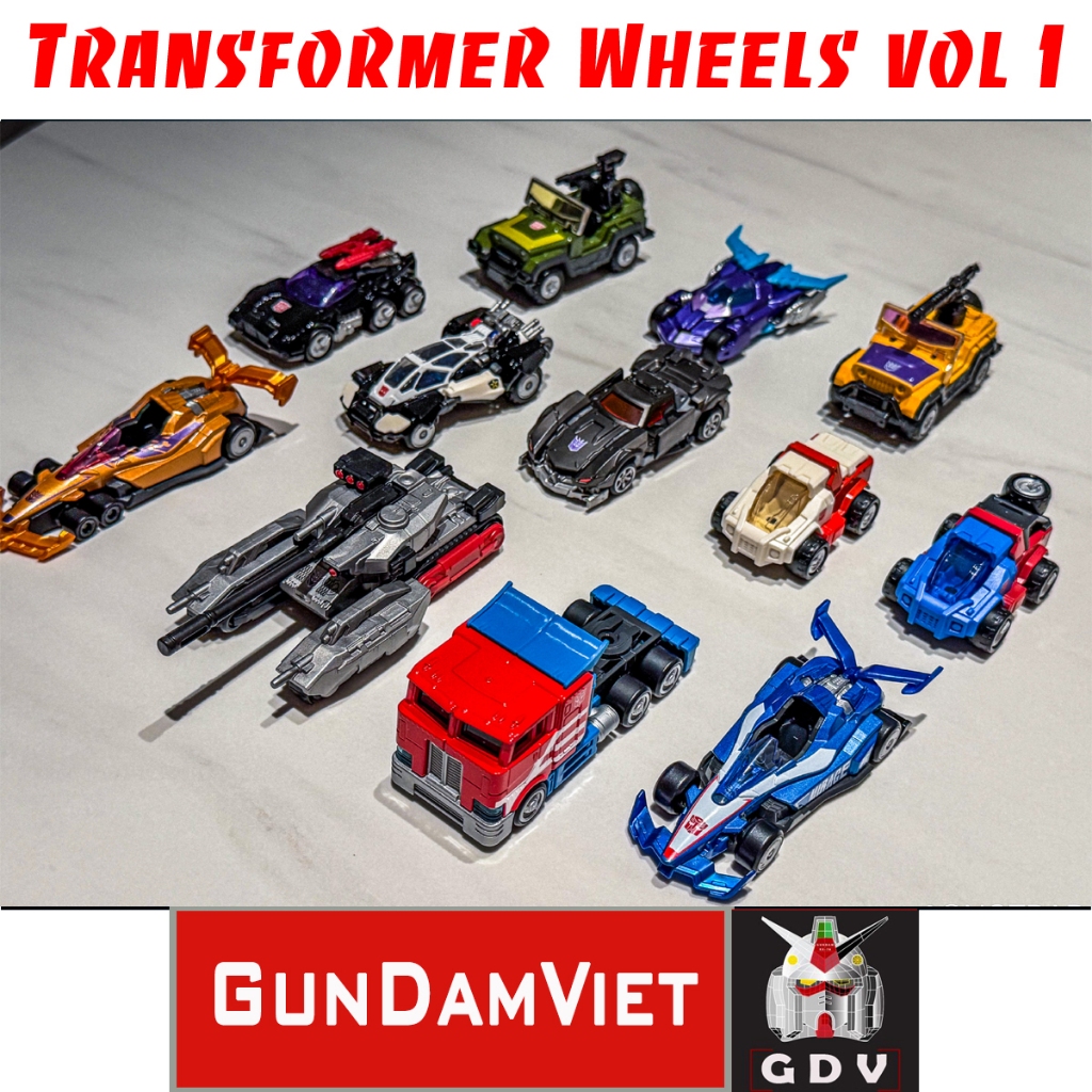 [ใหม่] I3L0KEE5 Wheels Transformer Car Vol 1 โมเดลรถเหล็ก