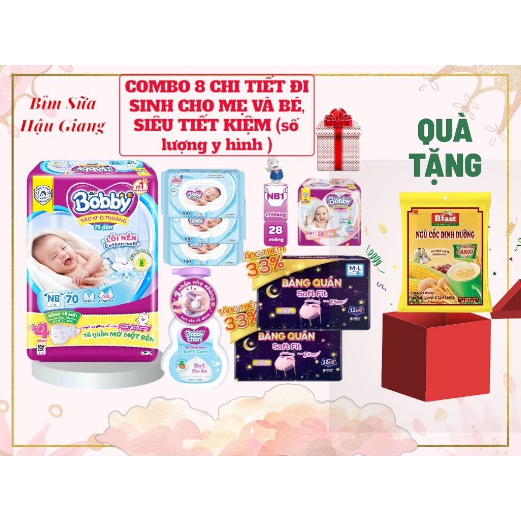 BOBBY BIRTH COMBO 8 DETAILS (QUANTITY QUANTITY) SUPER SAVING, CONTVENENT