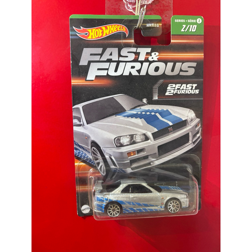 Hotwheels Nissan Skyline GT-R (BNR34)