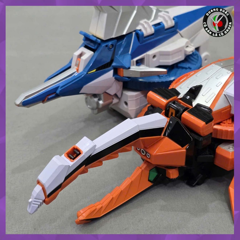 ของเล่นของแท้รุ่น DX Kajiki & Kabuto Origami - Samurai Sentai Shinkenger