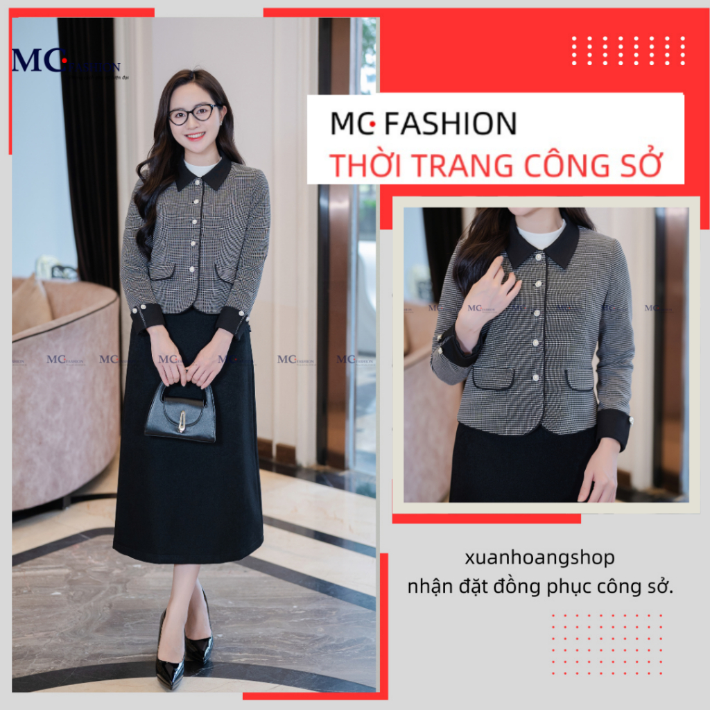 Tex Kim Sa Short Jacket AV109 – หรูหรา อ่อนเยาว์ | MC แฟชั่น Xuan Hoang