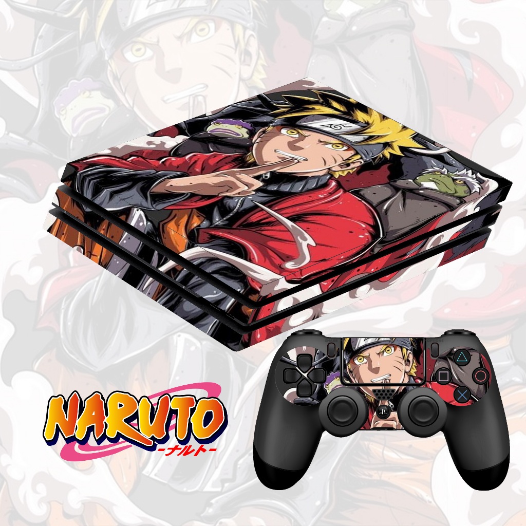 [PS4] สติ๊กเกอร์ ps4 slim pro Naruto
