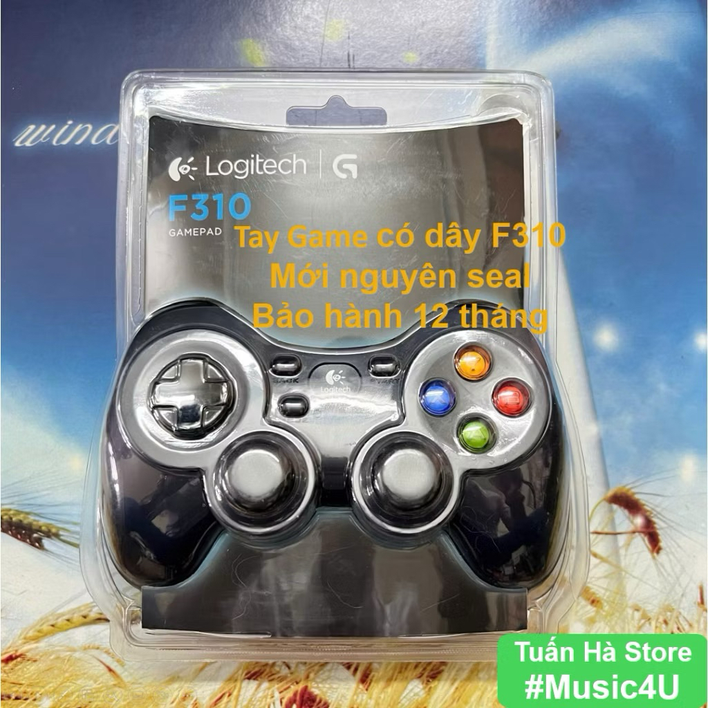 คอนโทรลเลอร์เกมไร้สาย Logitech F310 F710 รองรับ Xbox, PS, PC, Android, แบรนด์เนม [Music4U]
