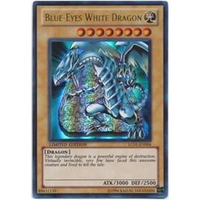 การ์ด YuGiOh รหัส LC01-EN004 - Blue-Eyes White Dragon - Normal Monster - Ultra Rare