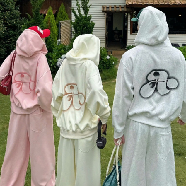 AB HOUSE - ZENA เสื้อแจ็คเก็ตมีฮู้ดซิป Boxy แฟชั่นผู้ชายและผู้หญิง