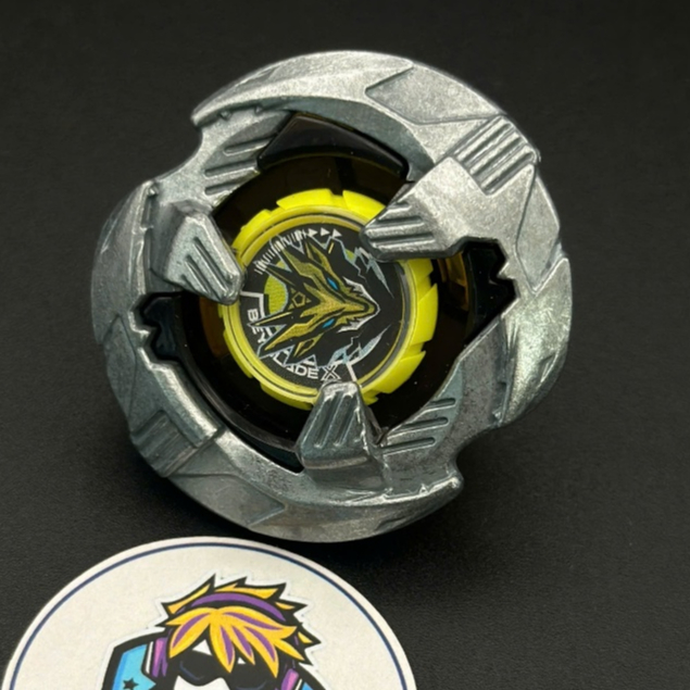 Beyblade X BX-39 02 Shelter Drake 5-70O - TakaraTomy ของแท้ (มือสอง)