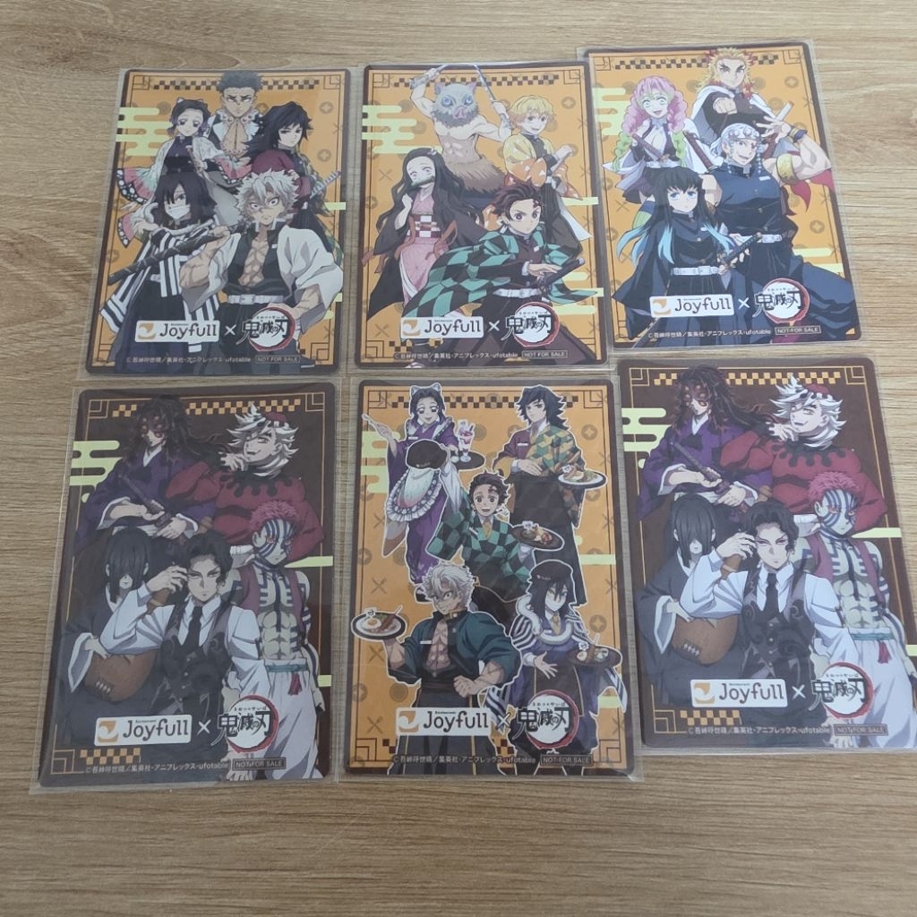 ครบชุด Joyfull x KNY - Demon Slayer Kimetsu ไม่มี Yaiba Giyuu Sanemi Shinobu Tanjirou Obanai