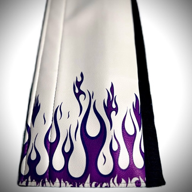 ฝาครอบ ROCKET สีม่วง & FIXED GEAR BIKE FRAME COVER [CYB]