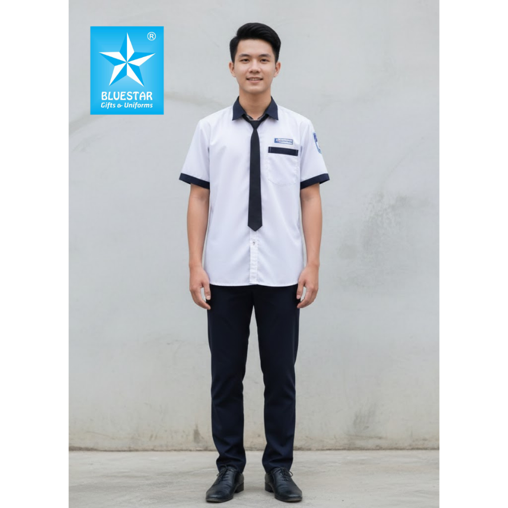 เสื้อนักเรียนชาย - ม.ปลายพานเงิน