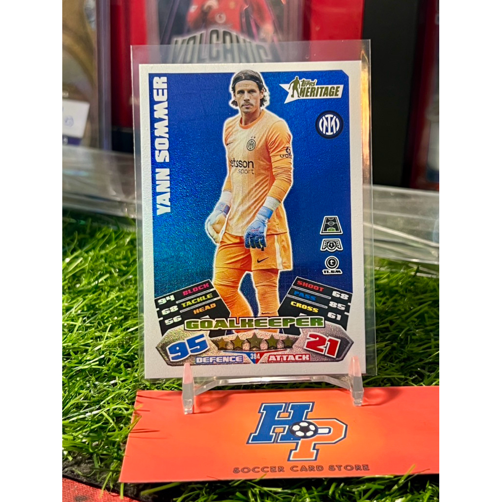 การ์ดฟุตบอล Yann Sommer Heritage Topps Match Attax UCL 2025/26