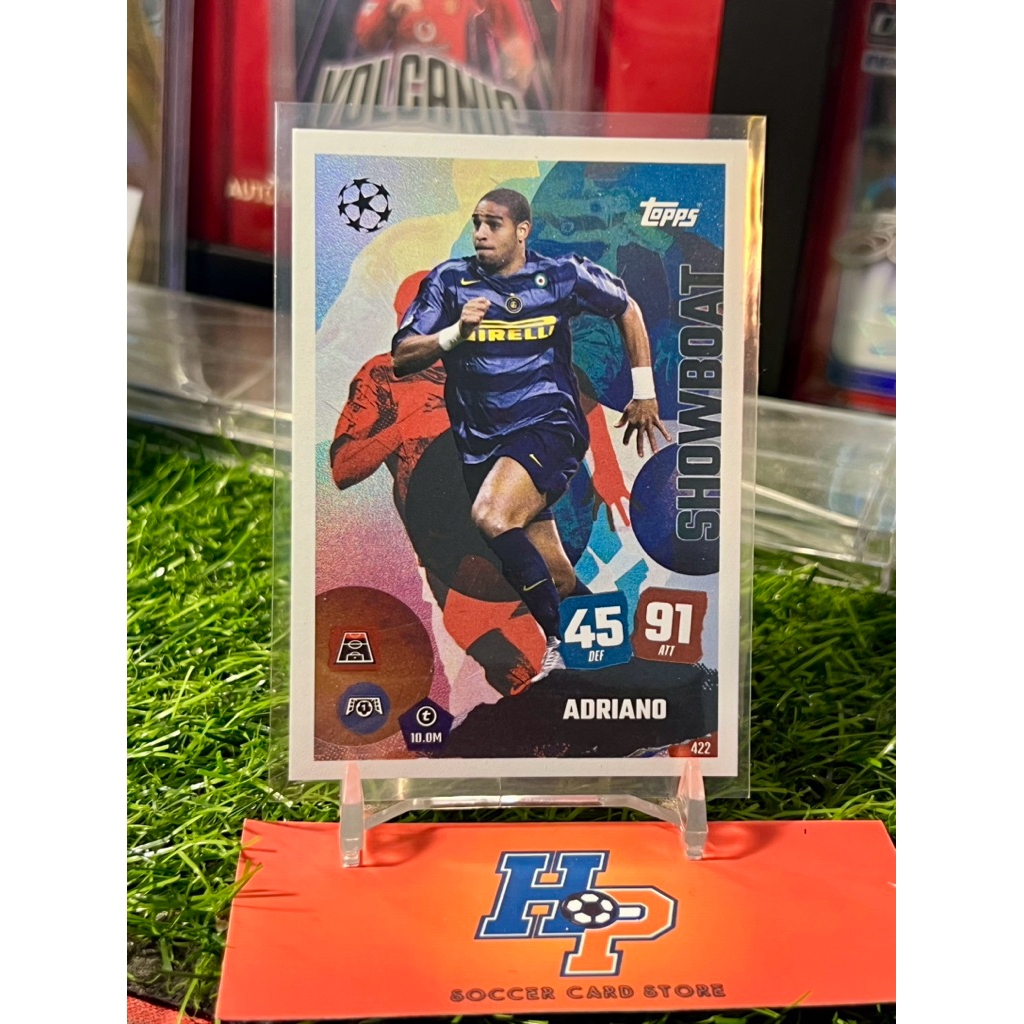 Adriano Showboat Topps Match Attax UCL 2025/26 การ์ดฟุตบอล