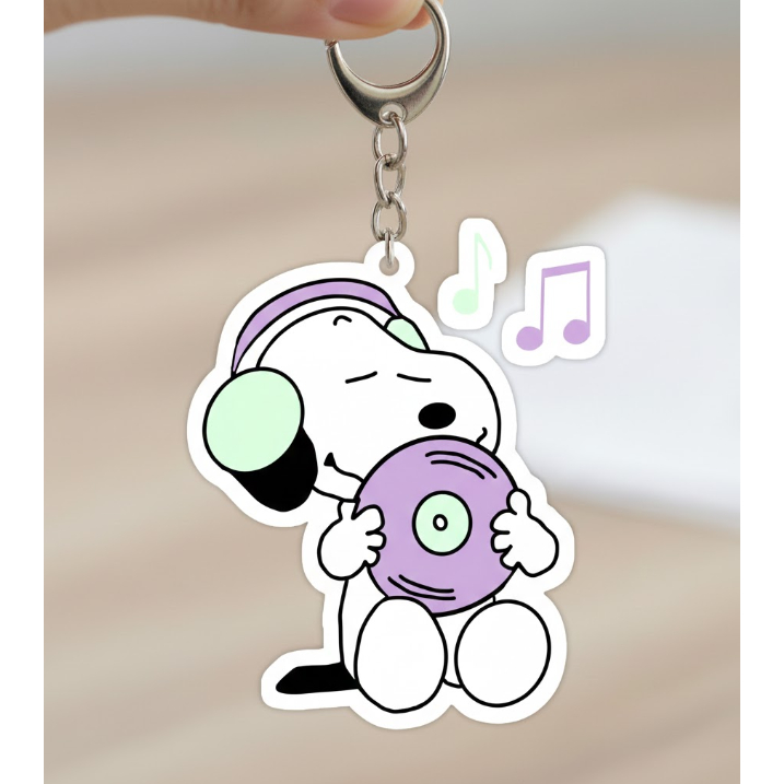 พวงกุญแจ " Snoopy Chill "
