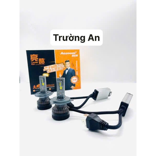 (AN CAR SCHOOL) Aozoom หลอดไฟ LED H1, H4, H7, HB3,HB4,HIR2, H11 65W – ไฟ