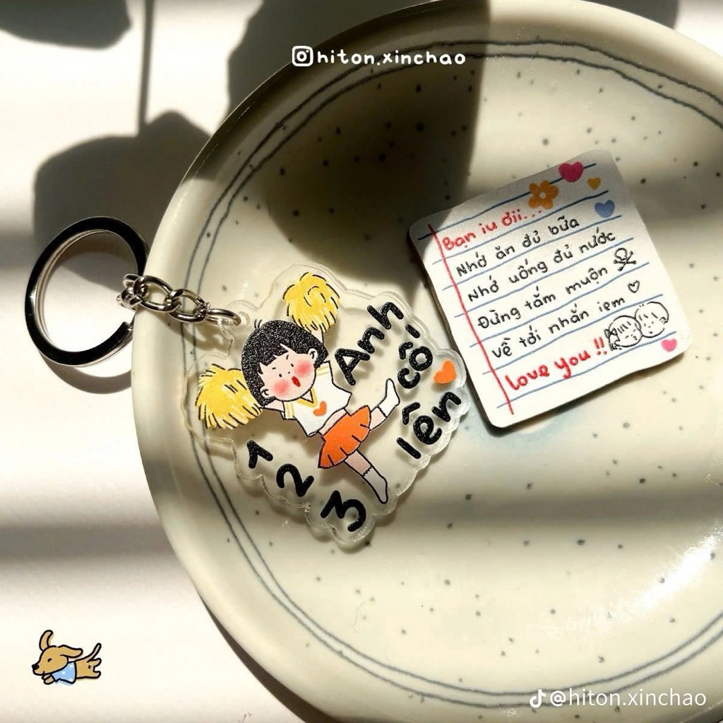 GIFT KEYCHAIN MESSAGE 1-2 TIMES - วาลดันเลน
