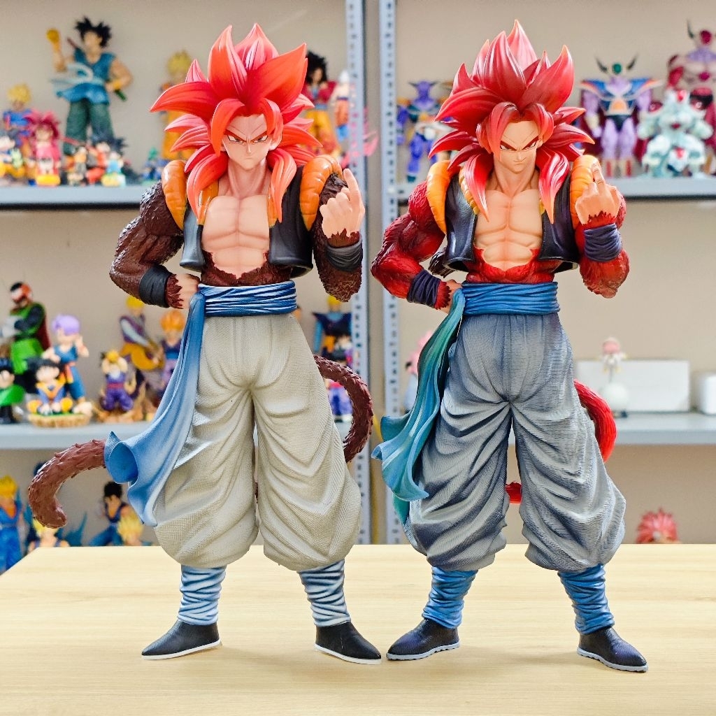 โมเดลดราก้อนบอล - Gogeta ssj4 YS และ jT สูง 31cm - 34cm