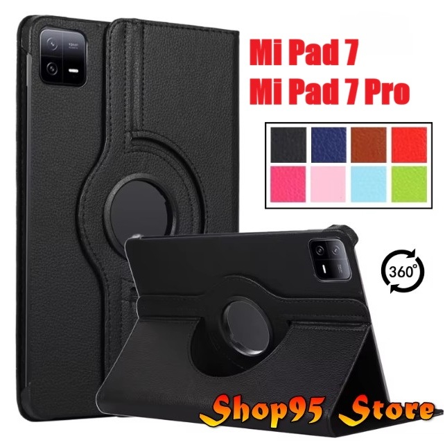 สมาร์ท 360 หมุนซองหนังสําหรับ Mipad7 Mipad7 pro, Mipad 7 Mipad 7 pro 5G Xiaomi Pad 7 11.2 นิ้ว