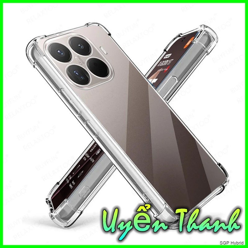 เคสซิลิโคนกันกระแทกสําหรับ Xiaomi Mi 15T - Mi 15T pro - Mi 14T - Mi 14T pro
