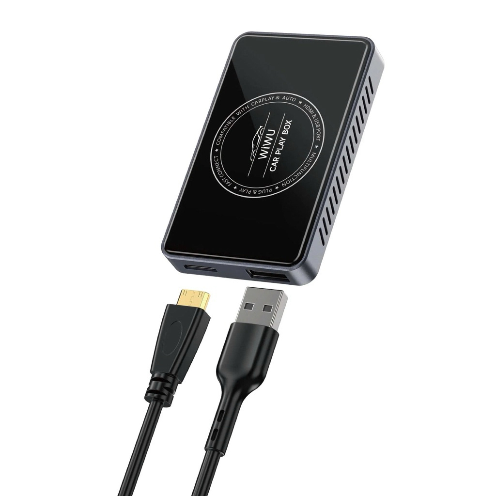 WIWU WI-CP004 SMART CARPLAY BOX - แบบบูรณาการ 3 ระบบ: Android OS – CarPlay – Android Auto