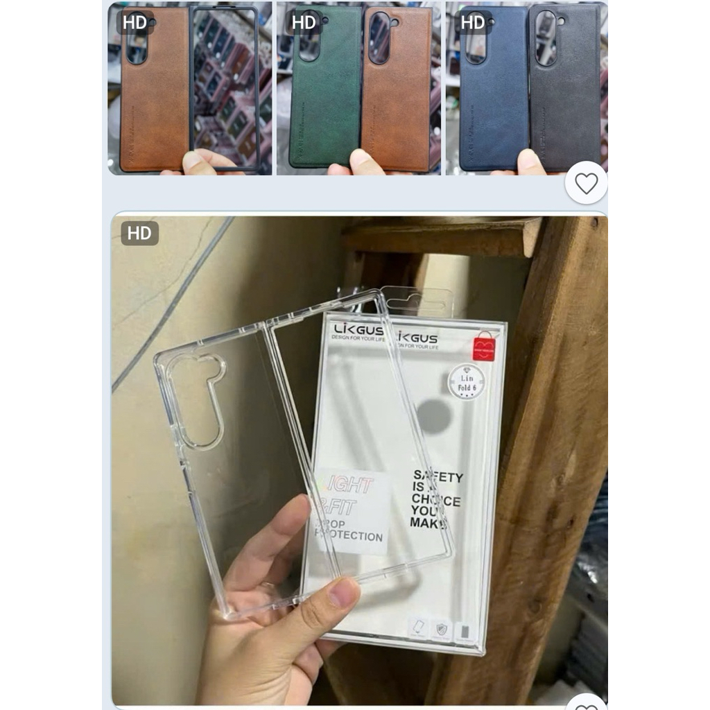 เคส Samsung ZFold 5, Zfold 6, ZFold 7 จากบริษัท