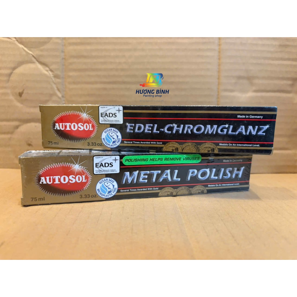 [หลอด 75ML] Autosol Metal Polish