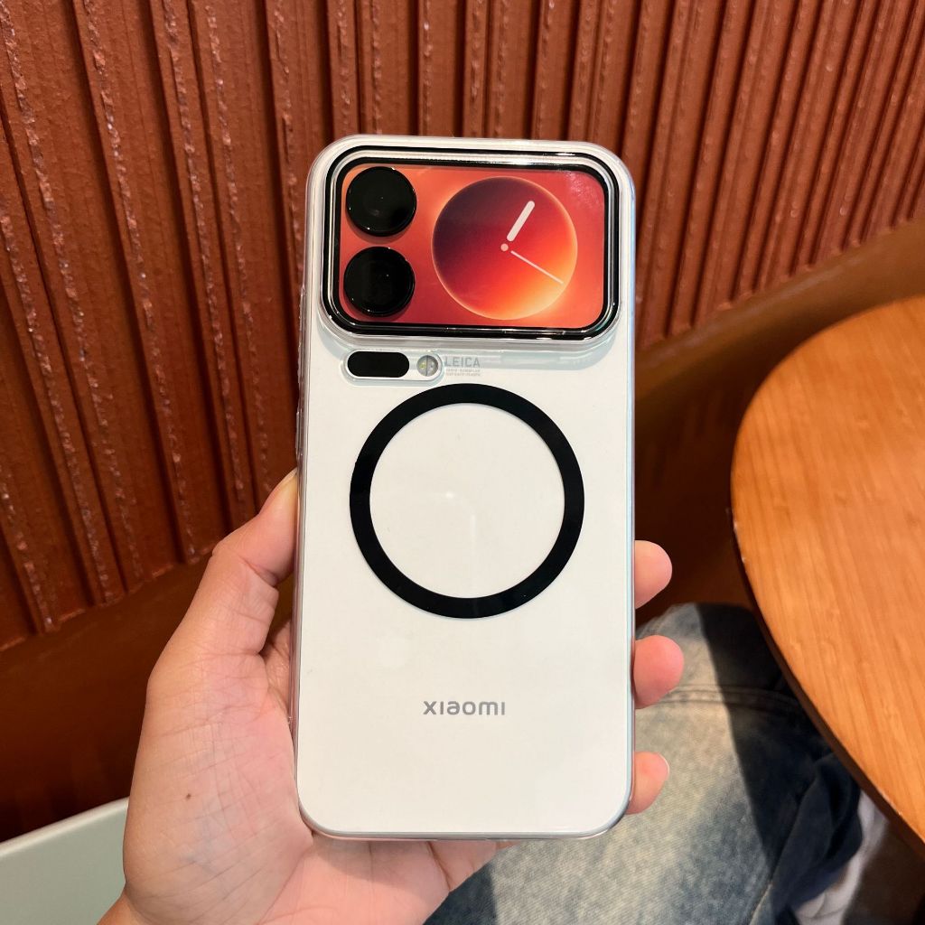 เคสพีซีแบบใสแม่เหล็กสําหรับ Mi 17 Pro Max / Mi 17 Pro / Mi 17 - ด้านหลังแม่เหล็กหลากสี, ป้องกันสีเหล