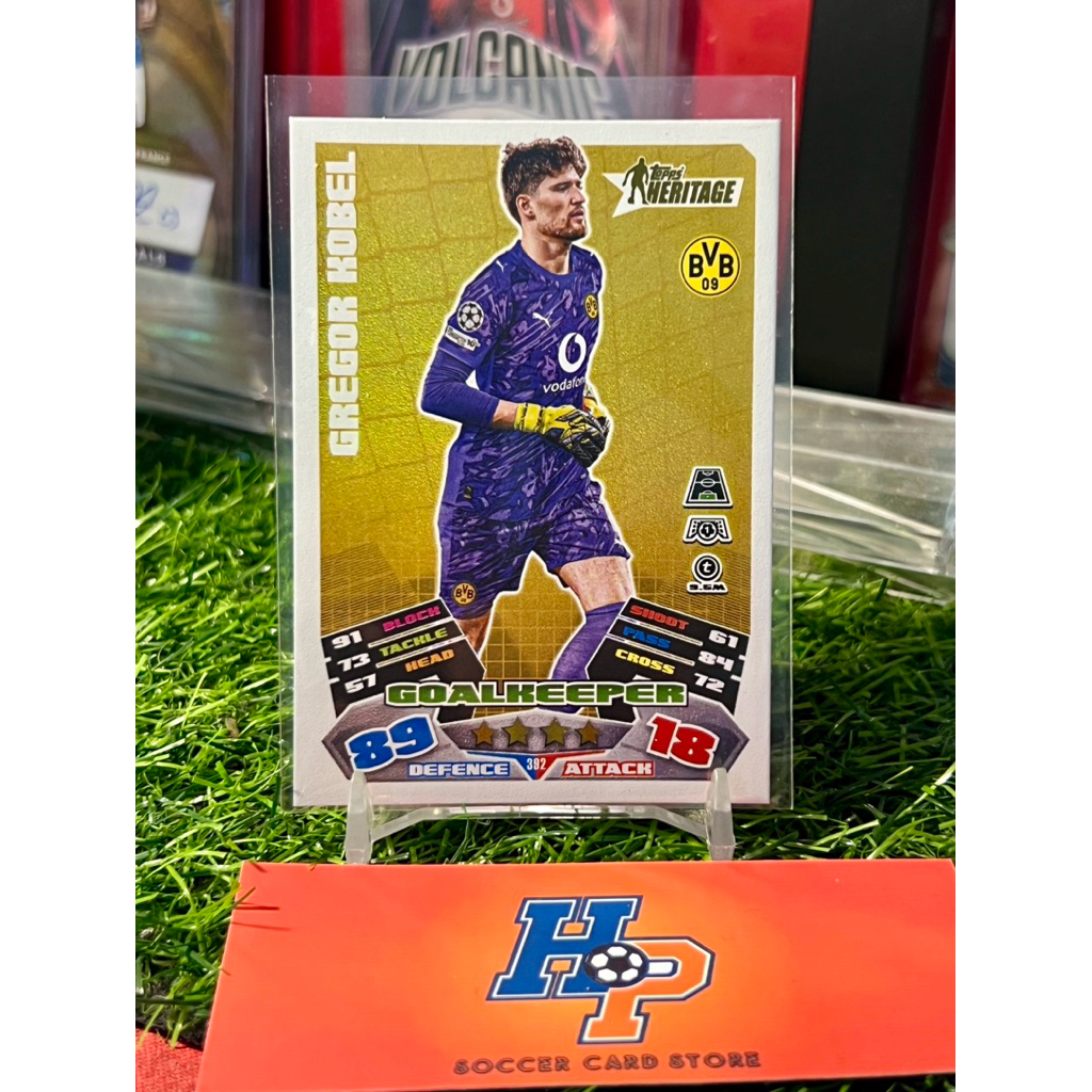 การ์ดฟุตบอล Kobel Heritage Topps Match Attax UCL 2025/26