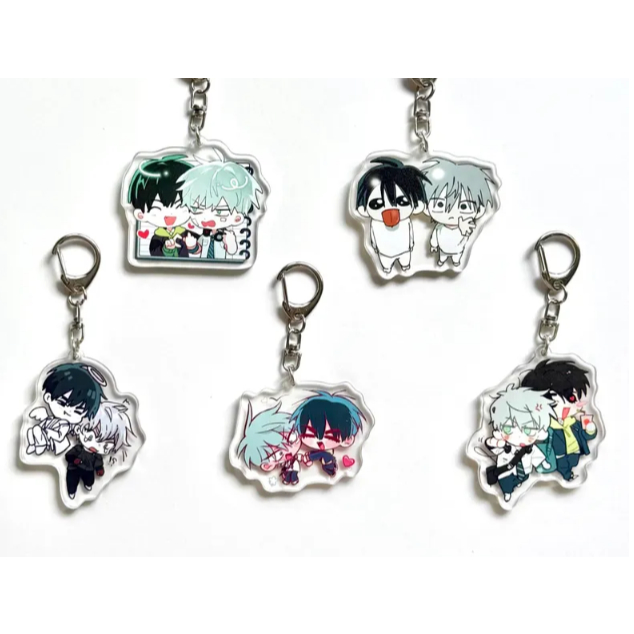 พวงกุญแจอะคริลิค Alien Stage พวงกุญแจอะคริลิค Alien Stage สองด้าน Till, Mizi, Ivan, Luka, Suae, Hyun
