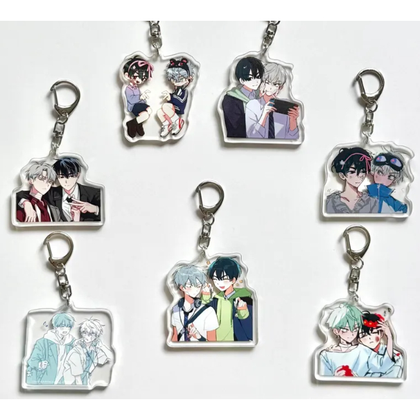 พวงกุญแจอะคริลิค Alien Stage พวงกุญแจอะคริลิค Alien Stage สองด้าน Ivan, Luka, Suae, Till, Mizi, Hyun