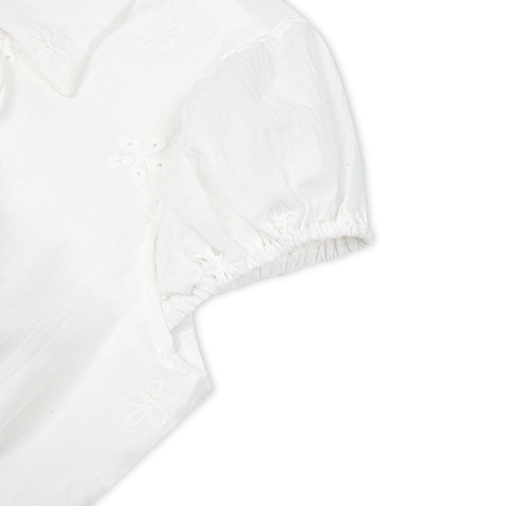 เสื้อเชิ้ตดีไซน์ปักลายดอกไม้ทรงสลิมแฟชั่น - เสื้อ Roselia | โนเอ - รูปที่ 7